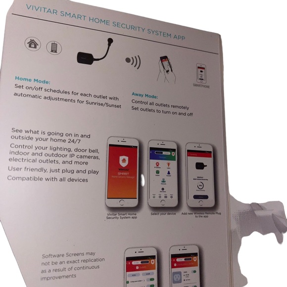 Vivitar Smart Security Waterproof Outdoor Smart Plug-Alexa and Google Assistant - Picture 4 of 4